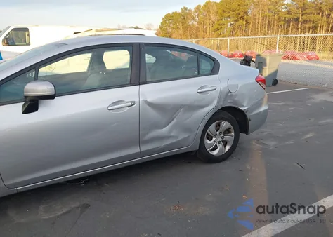 2015 Honda Civic Lx из США, поврежденный, VIN 2HGFB2F56FH544592